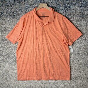 Abound Shirt Mens XL Polo‎ Short Sleeve Casual Outdoor Rugby Athletic Coral